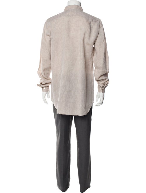 Loro Piana Andre Linen Dress Shirt
