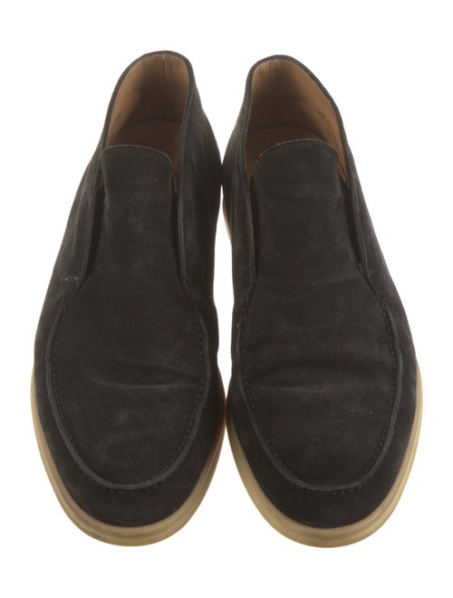 Loro Piana Open Walk Suede Loafers