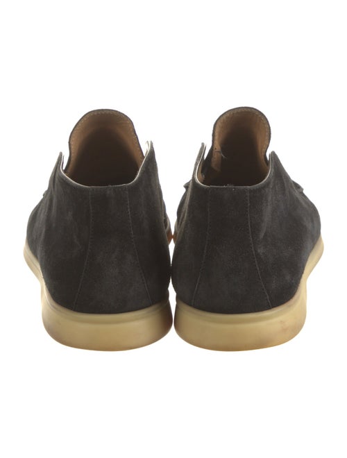 Loro Piana Open Walk Suede Loafers