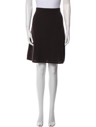 Loro Piana Cashmere Knee-Length Skirt