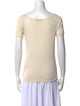 Loro Piana Cashmere Scoop Neck T-Shirt