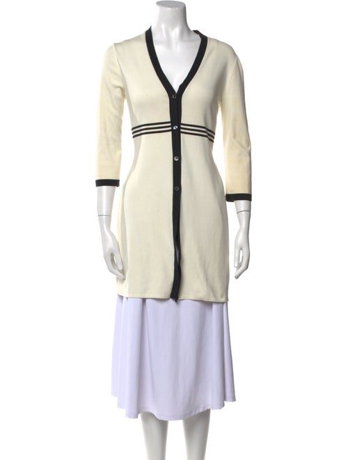 Loro Piana Striped V-Neck Sweater