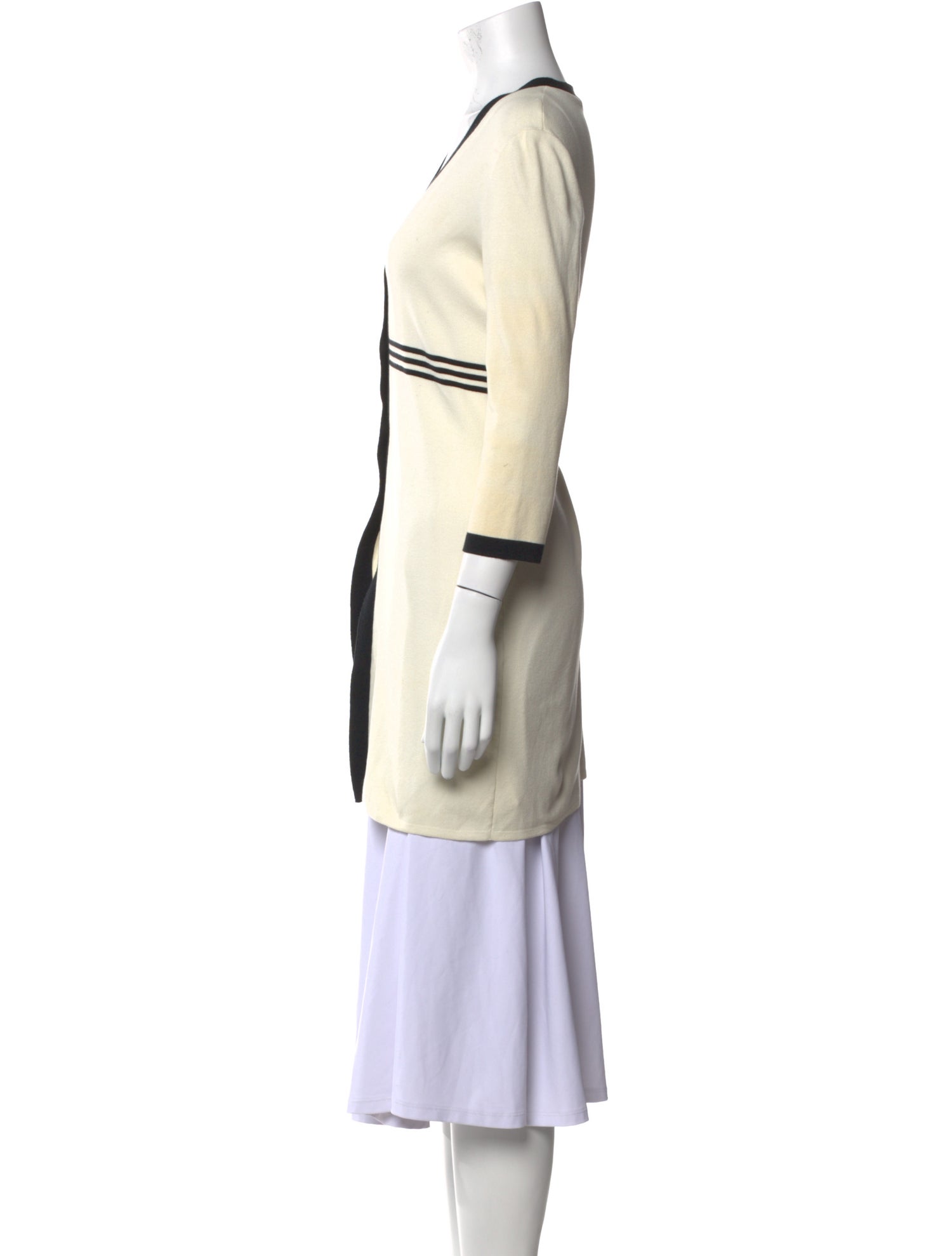 Loro Piana Striped V-Neck Sweater