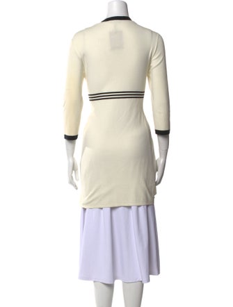 Loro Piana Striped V-Neck Sweater