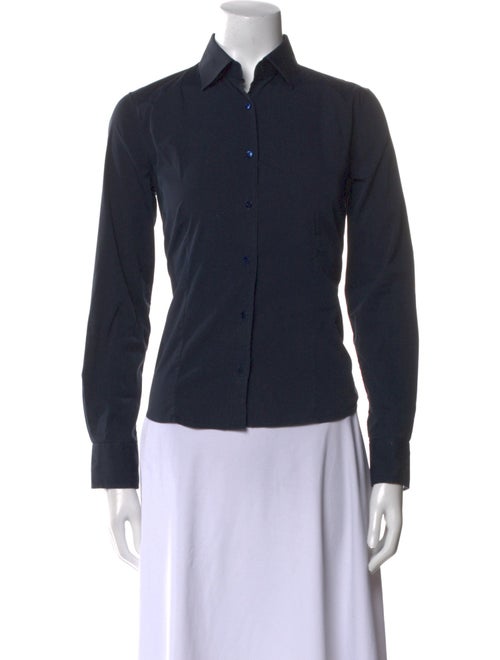 Loro Piana Long Sleeve Button-Up Top