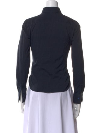 Loro Piana Long Sleeve Button-Up Top