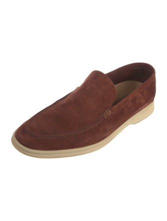 Loro Piana Summer Walk Suede Drivers