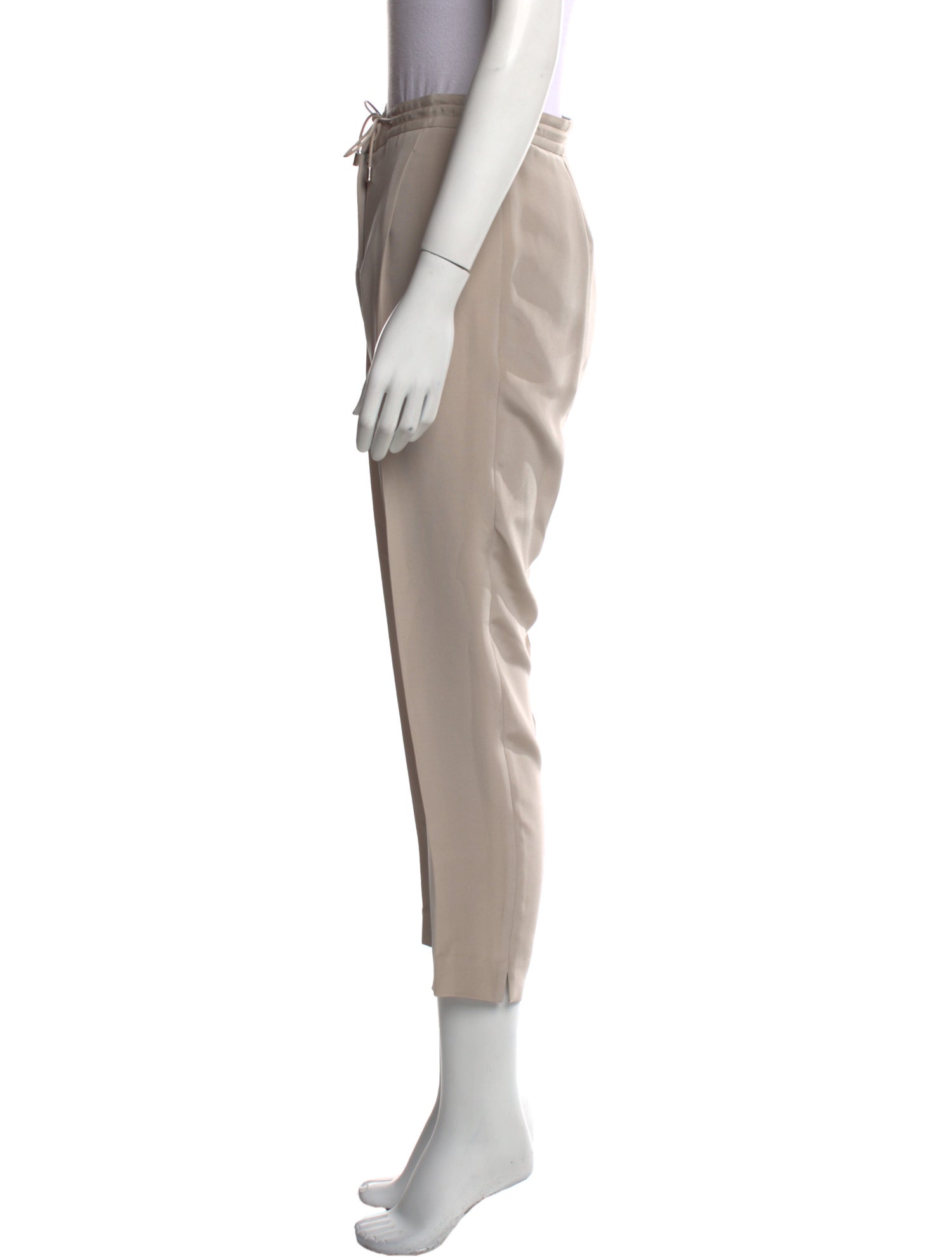 Loro Piana Silk Straight Leg Pants