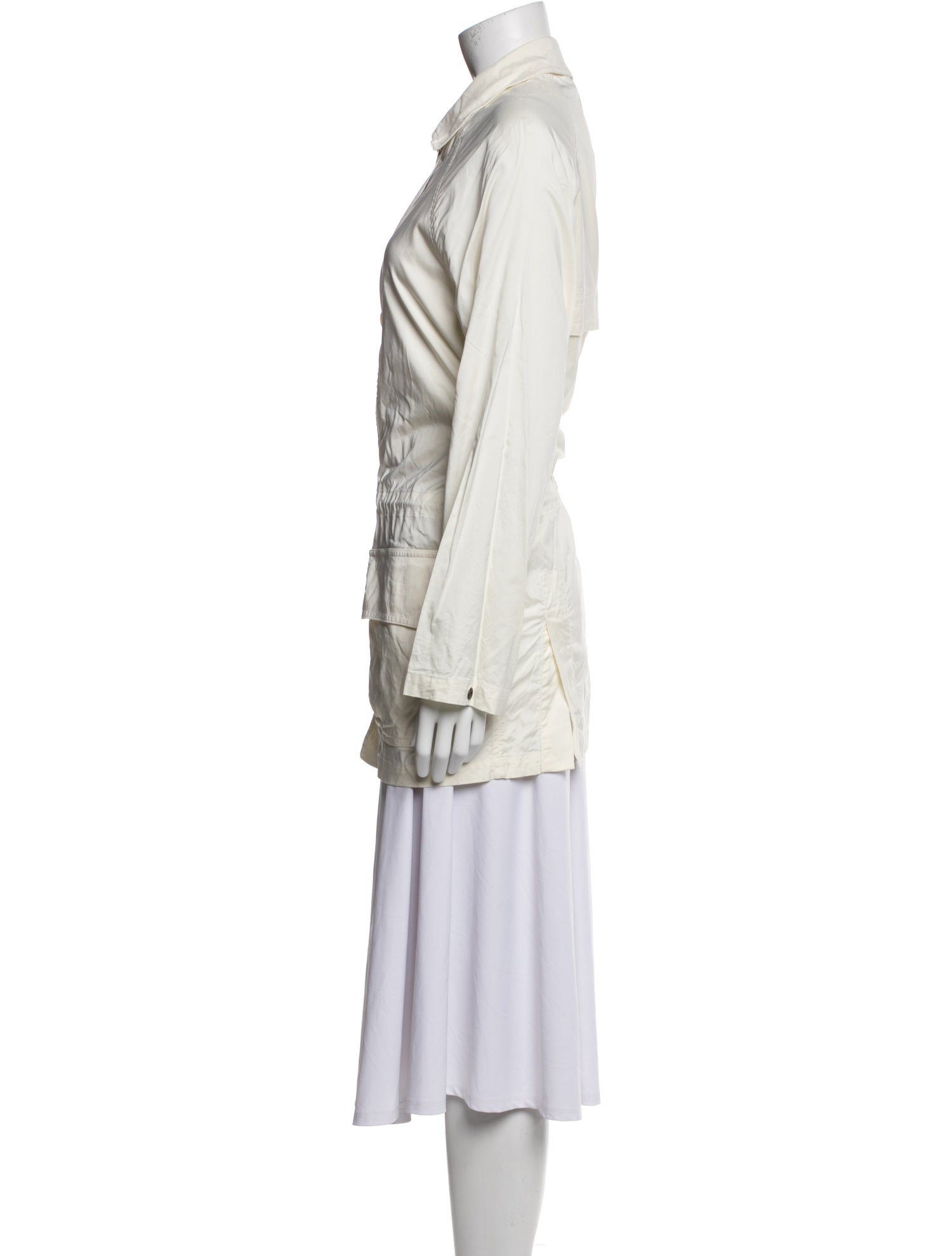 Loro Piana Horsey Nylon Trench Coat