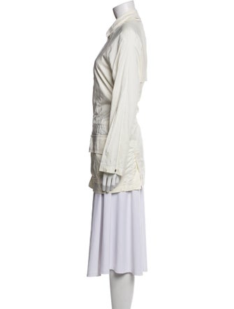 Loro Piana Horsey Nylon Trench Coat