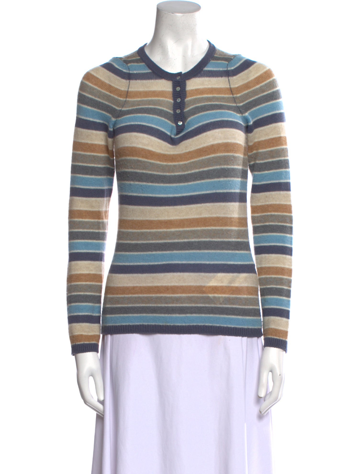 Loro Piana Cashmere Striped Sweater