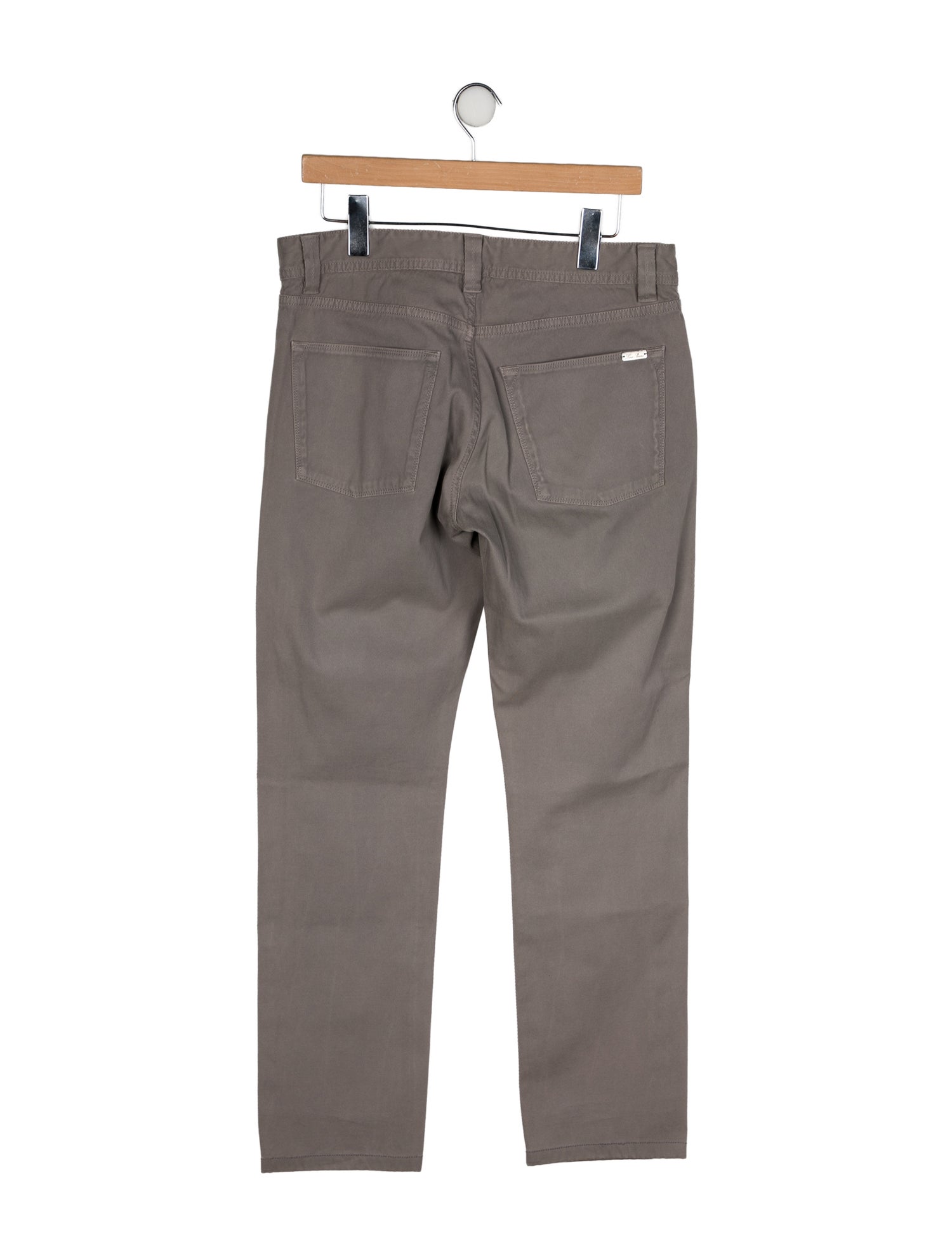 Loro Piana Mid-Rise Straight Leg Jeans