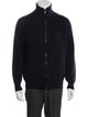 Loro Piana Cashmere Mock Neck Cardigan