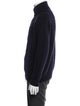 Loro Piana Cashmere Mock Neck Cardigan