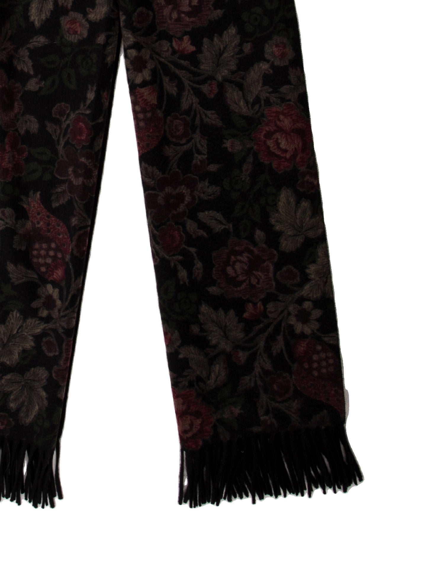 Loro Piana Cashmere Floral Print Shawl
