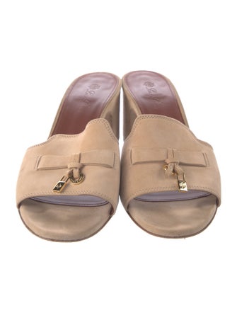 Loro Piana Suede Slides