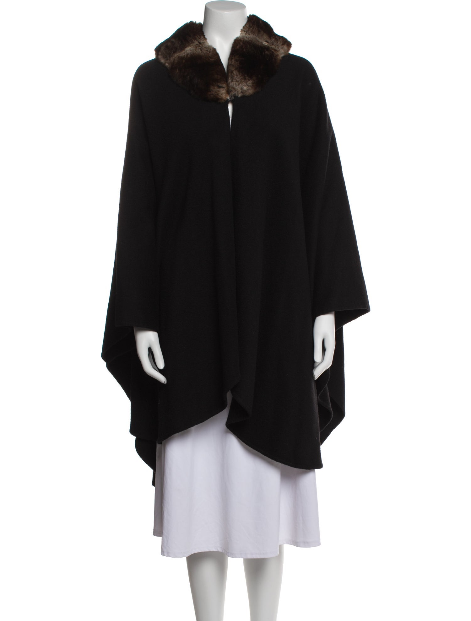 Loro Piana Chinchilla Fur Trimmed Cashmere Sweater