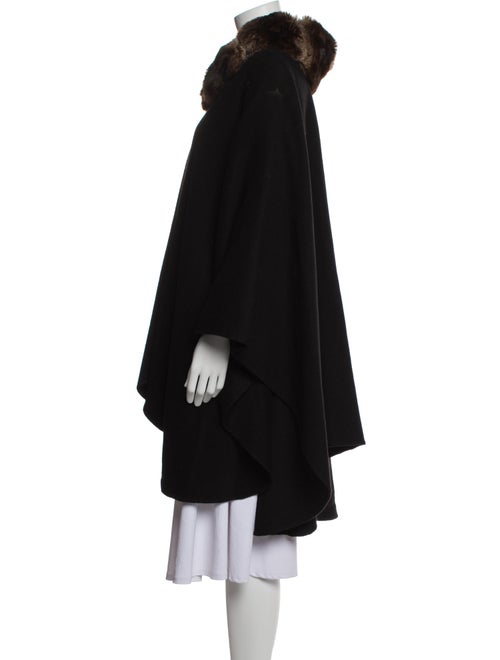 Loro Piana Chinchilla Fur Trimmed Cashmere Sweater