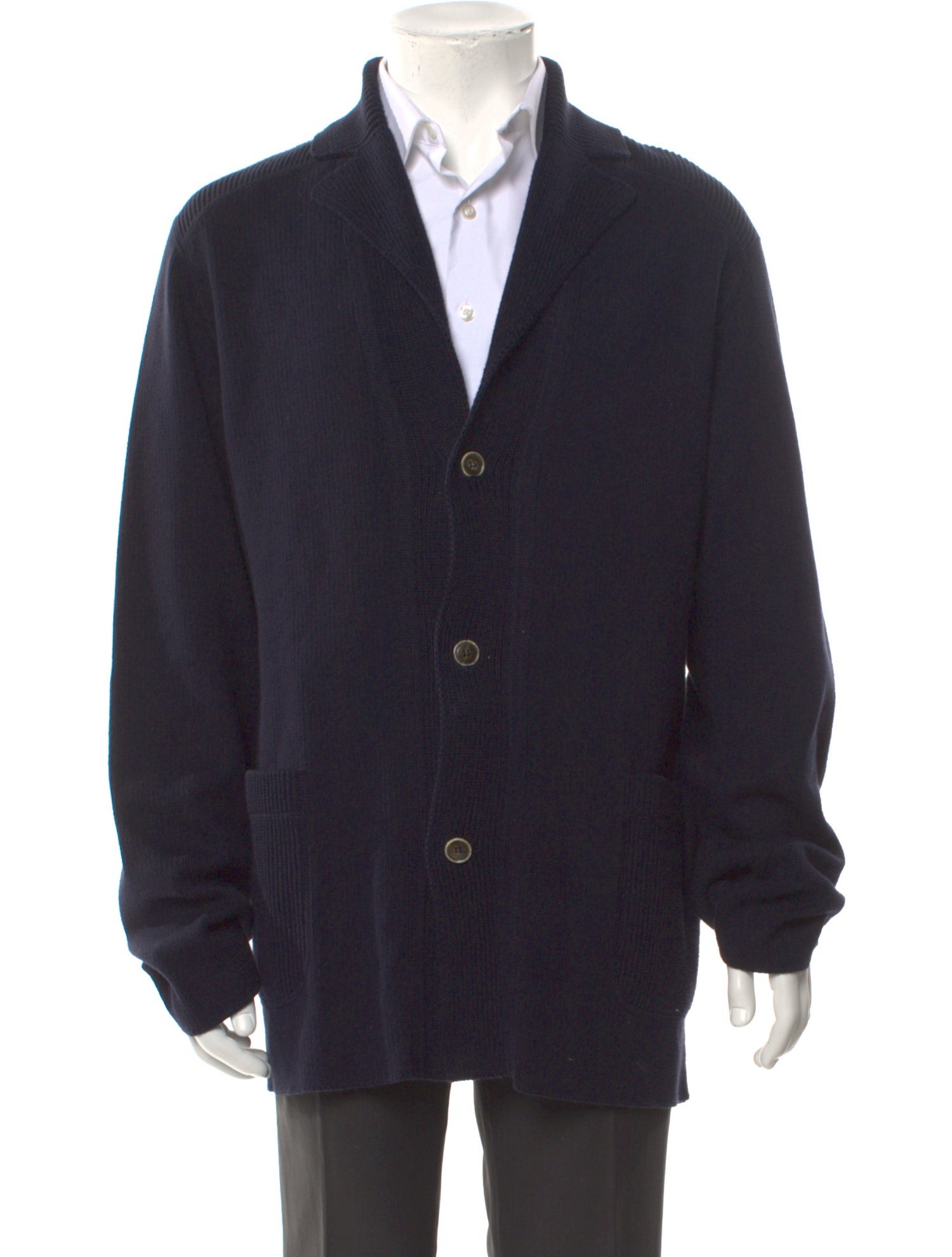Loro Piana V-Neck Long Sleeve Cardigan