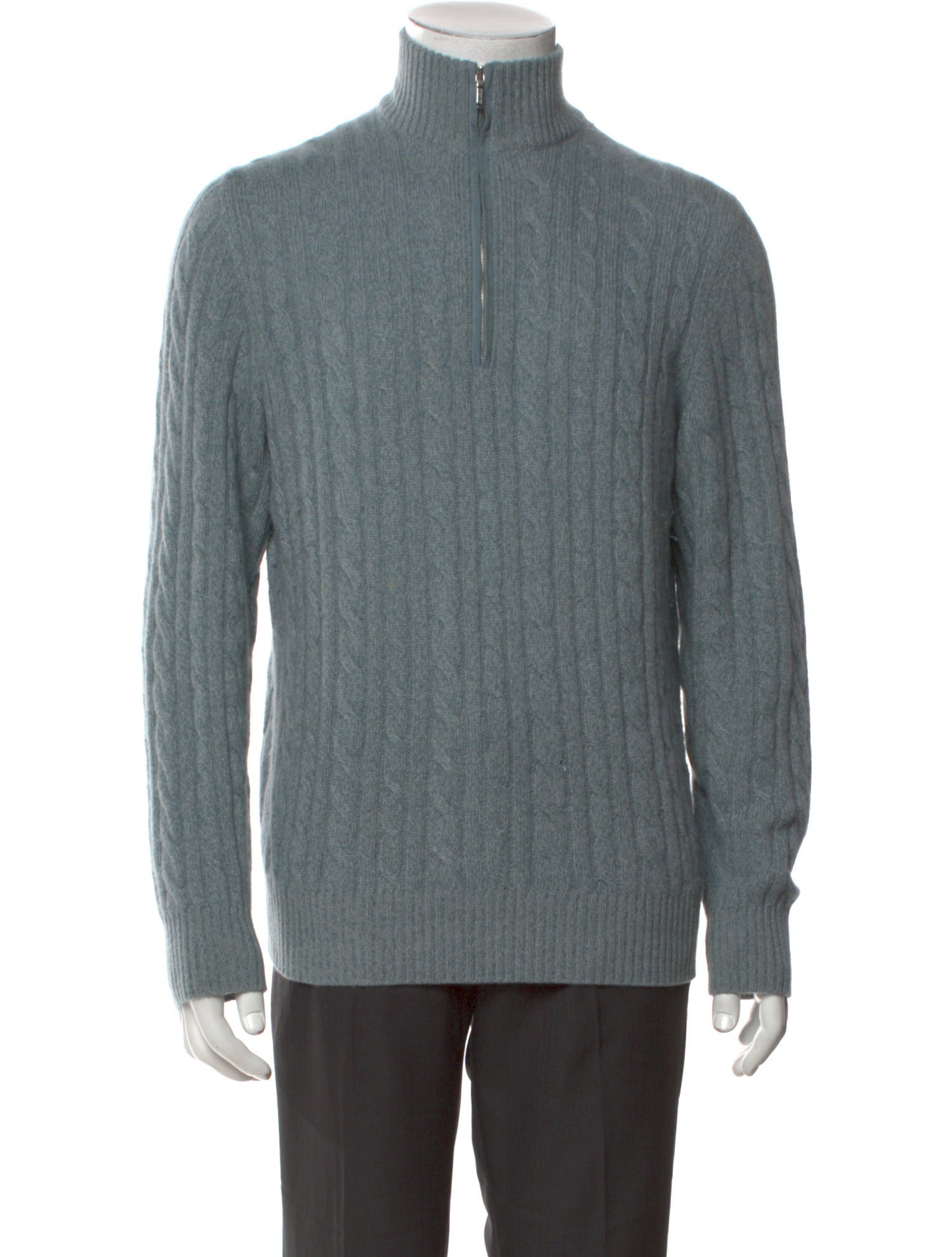 Loro Piana Treccia Cashmere Pullover
