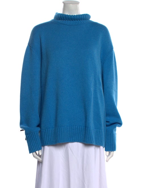 Loro Piana Baby Cashmere Mock Neck Sweater