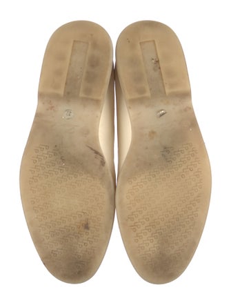 Loro Piana Open Walk Leather Slingback Flats