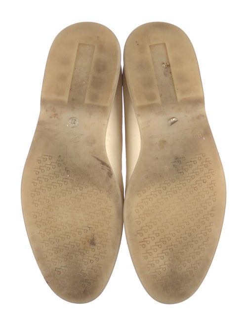 Loro Piana Open Walk Leather Slingback Flats