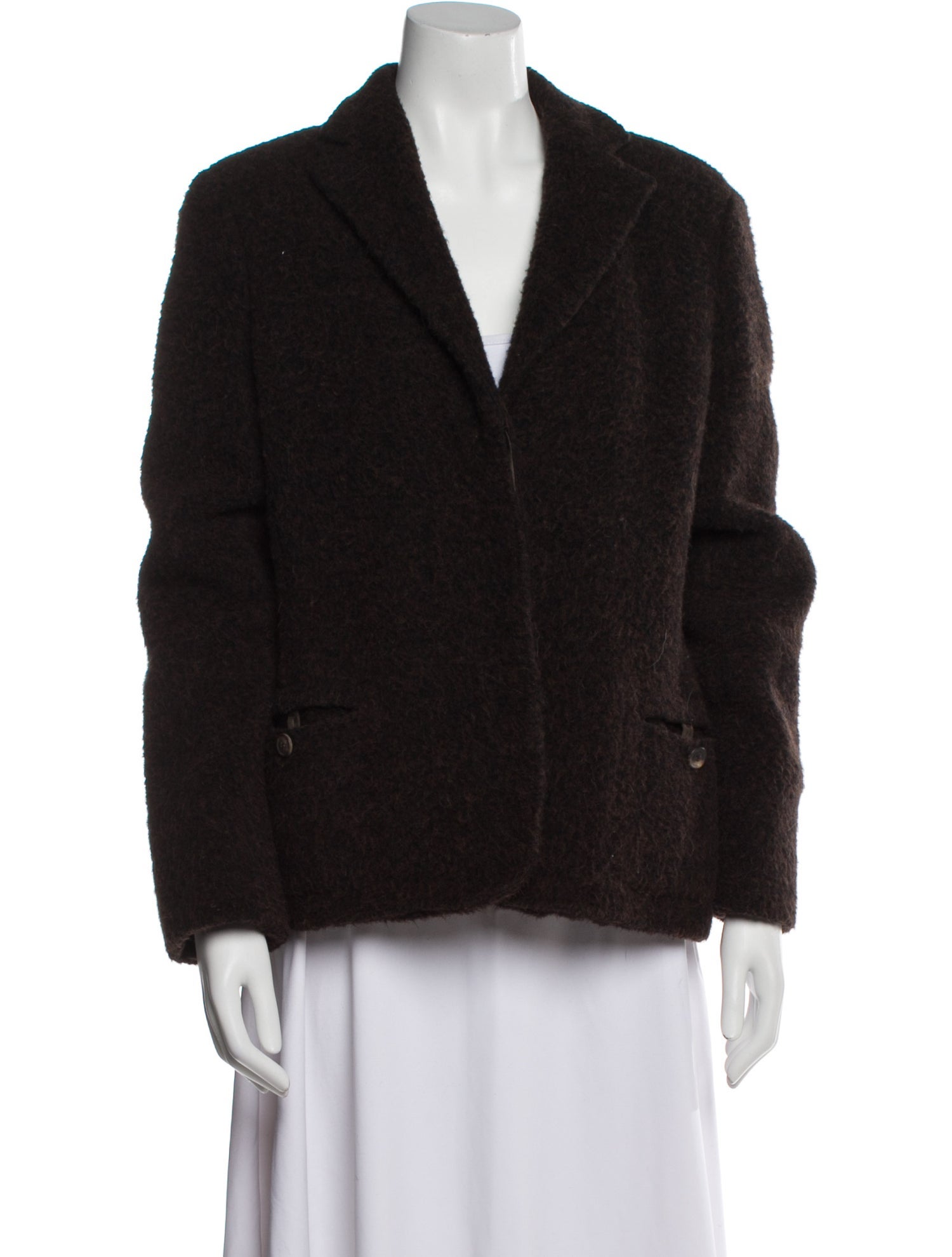 Loro Piana Alpaca Faux Fur Jacket
