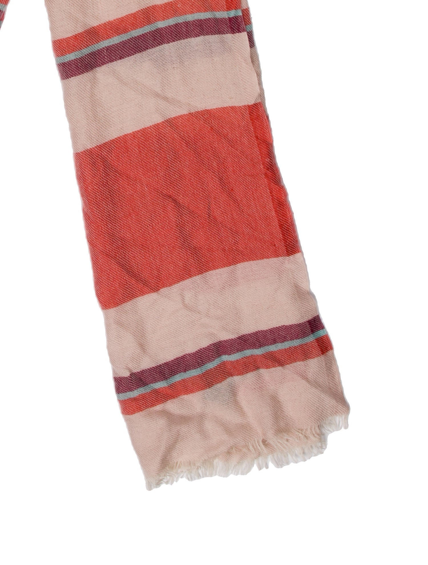 Loro Piana Cashmere Striped Scarf