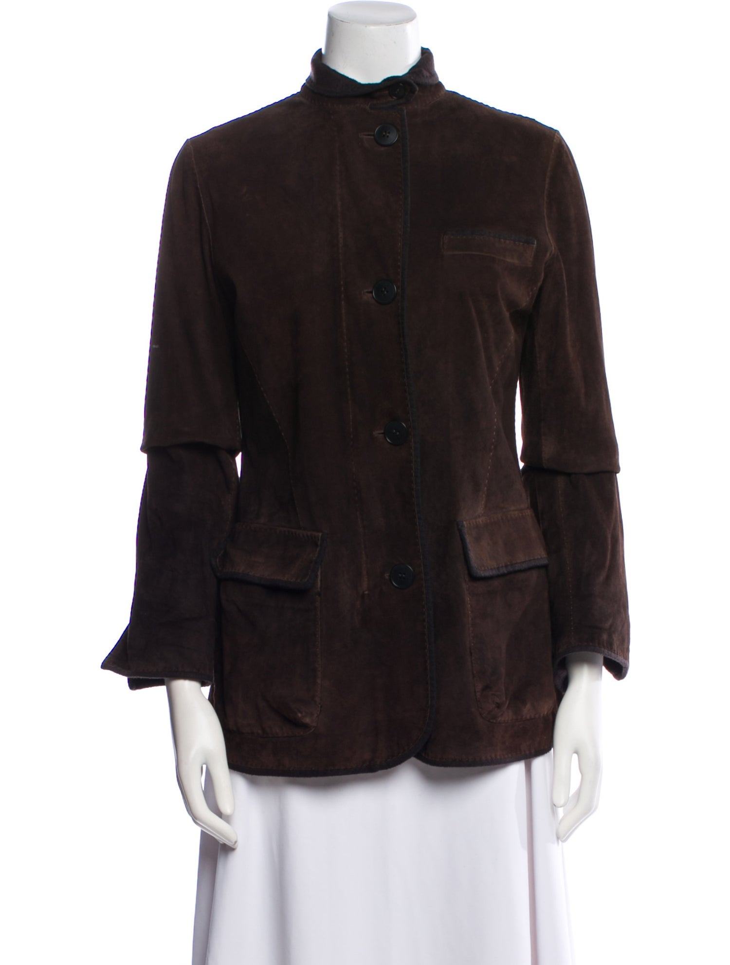 Loro Piana Suede Utility Jacket