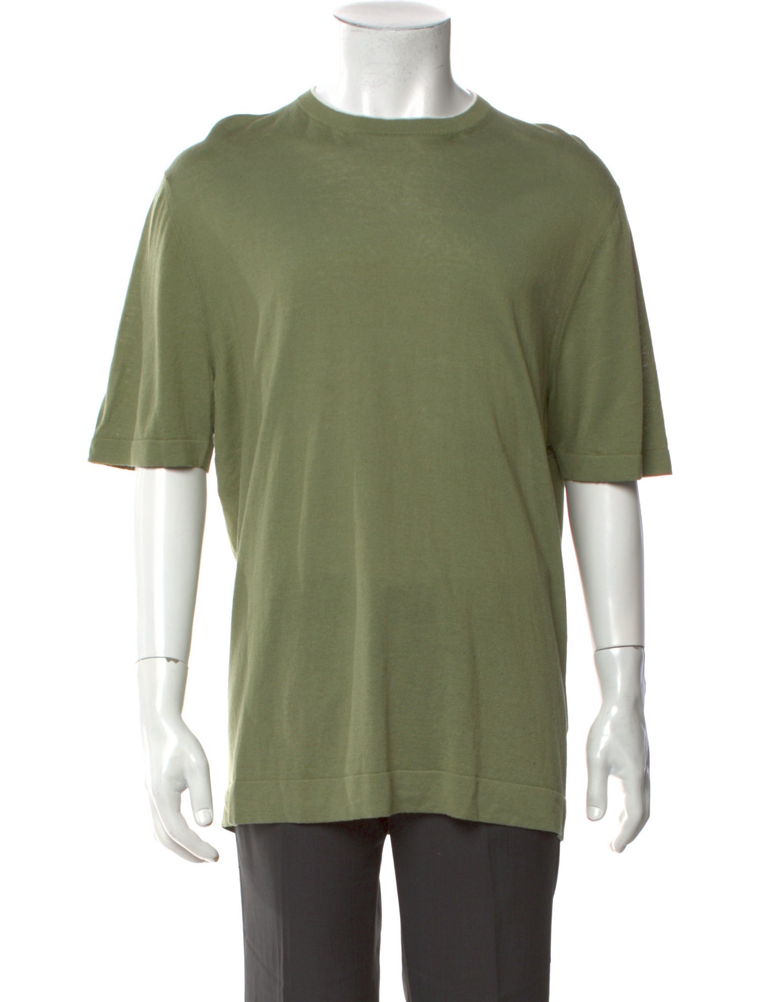Loro Piana Silk Crew Neck T-Shirt