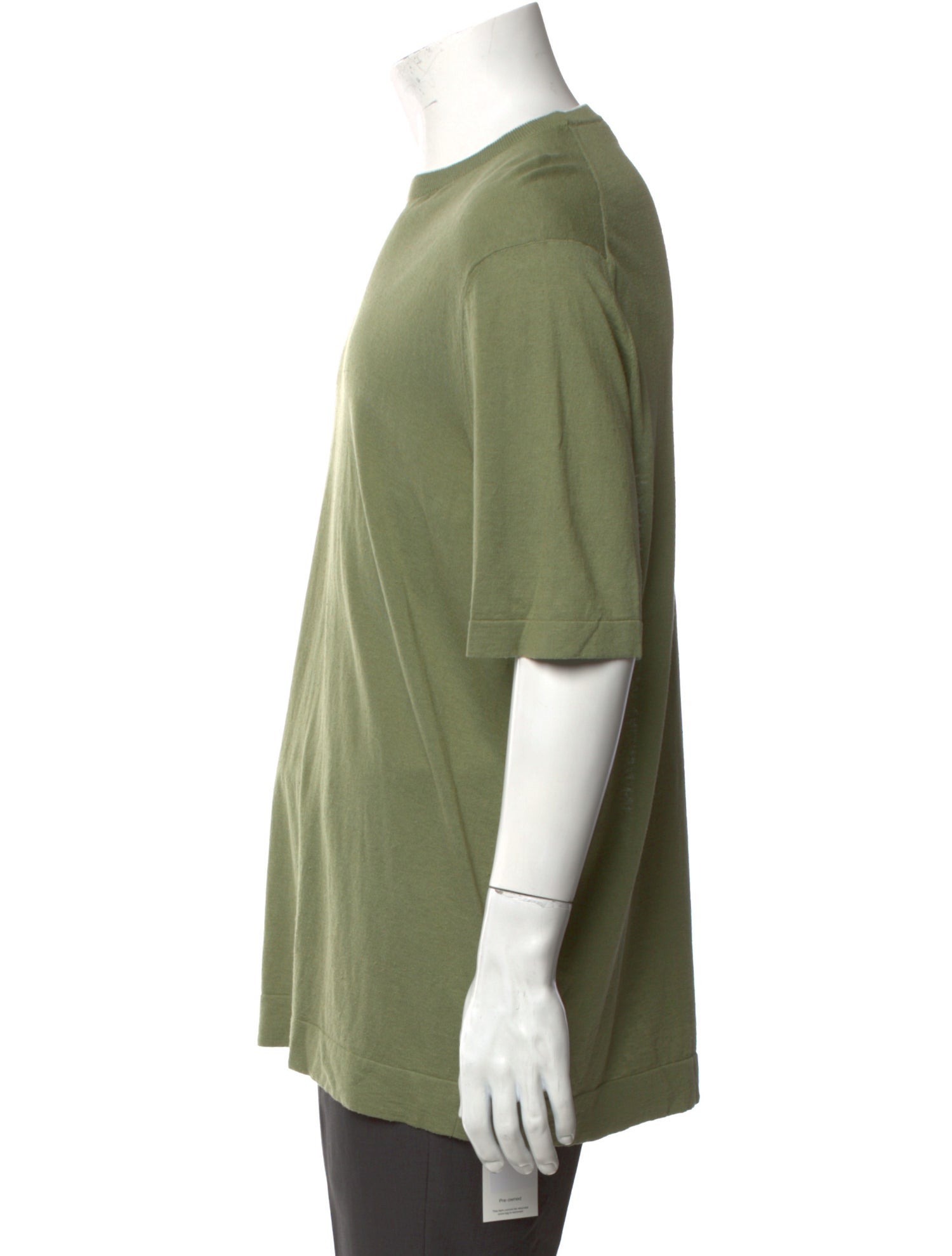 Loro Piana Silk Crew Neck T-Shirt