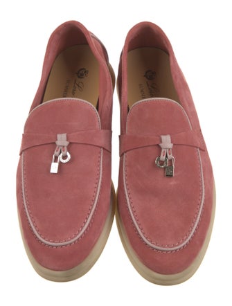 Loro Piana Summer Walk Suede Loafers