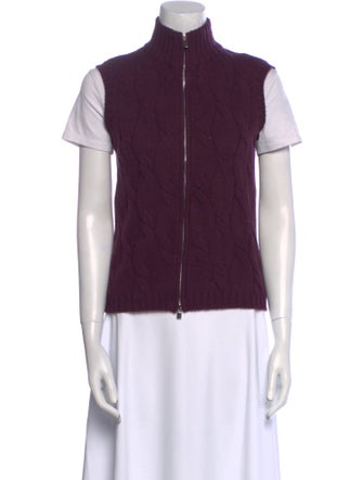 Loro Piana Cashmere Mock Neck Sweater