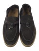 Loro Piana Summer Walk Charms Suede Loafers