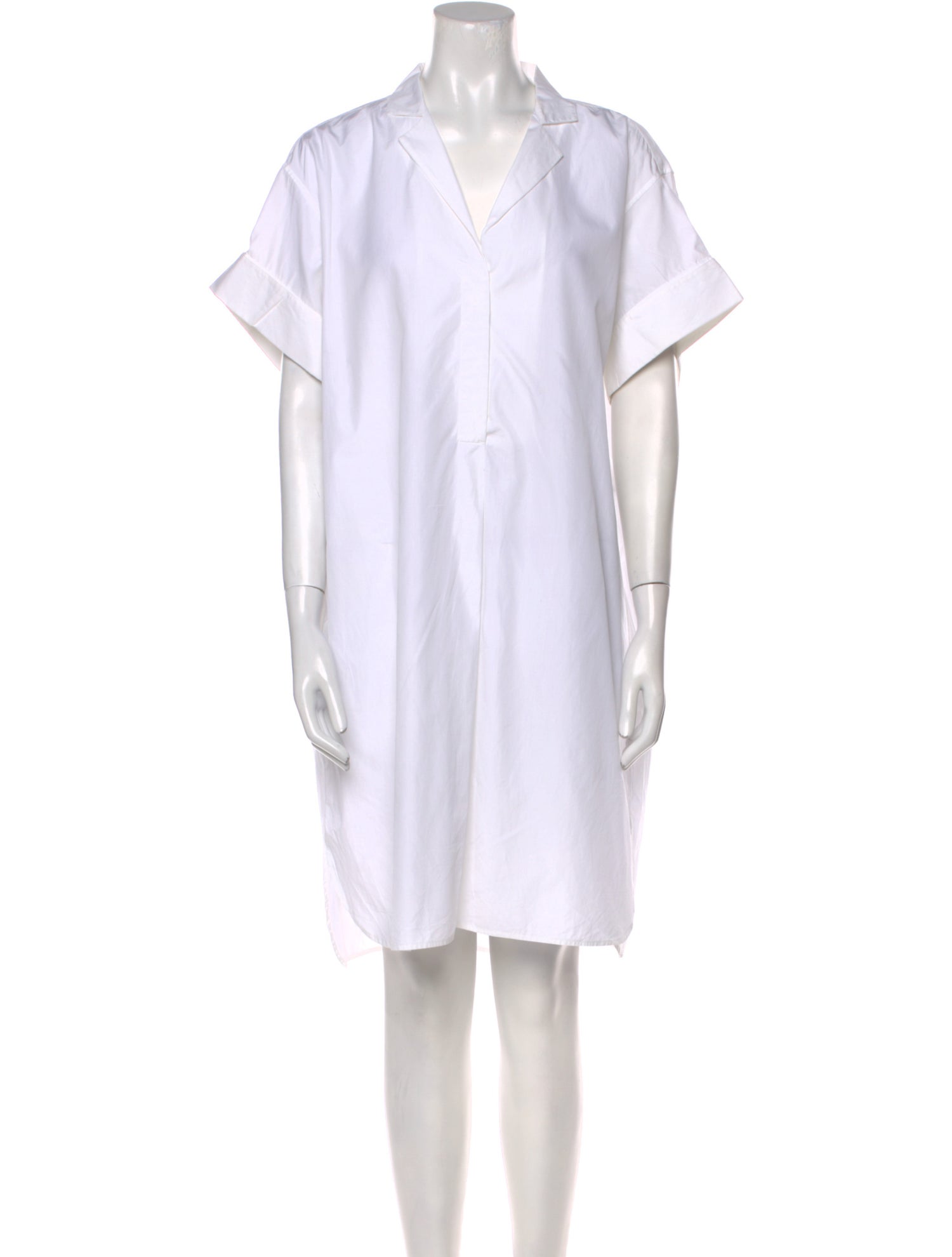 Loro Piana V-Neck Knee-Length Dress