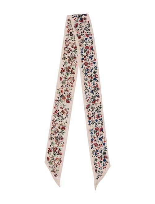 Loro Piana Silk Floral Print Bandeau