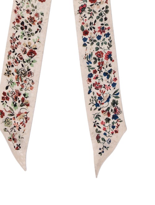 Loro Piana Silk Floral Print Bandeau