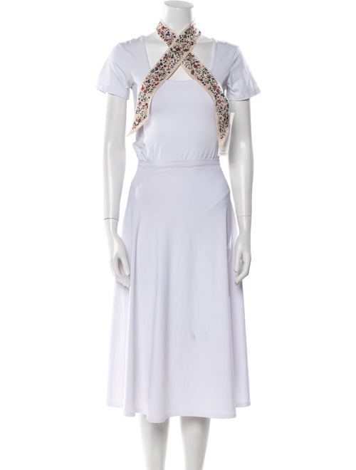 Loro Piana Silk Floral Print Bandeau