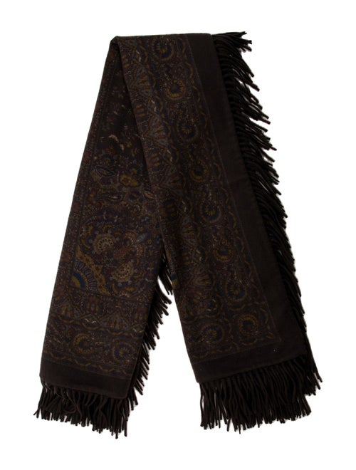 Loro Piana Wool Striped Scarf