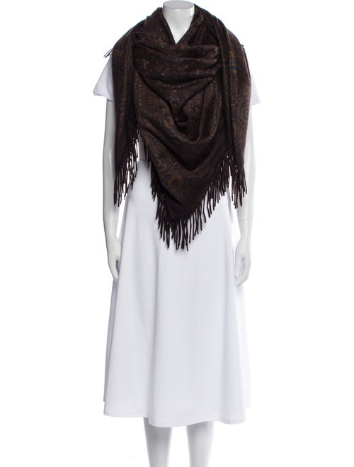 Loro Piana Wool Striped Scarf