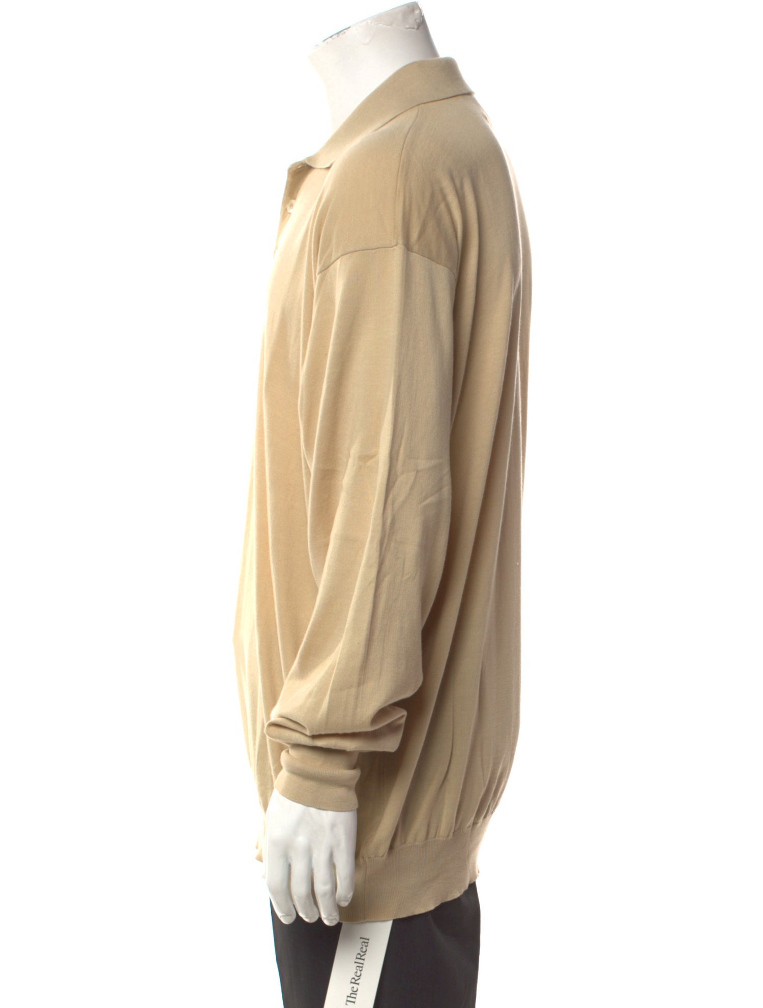 Loro Piana Collar Long Sleeve Polo Sweater w/ Tags