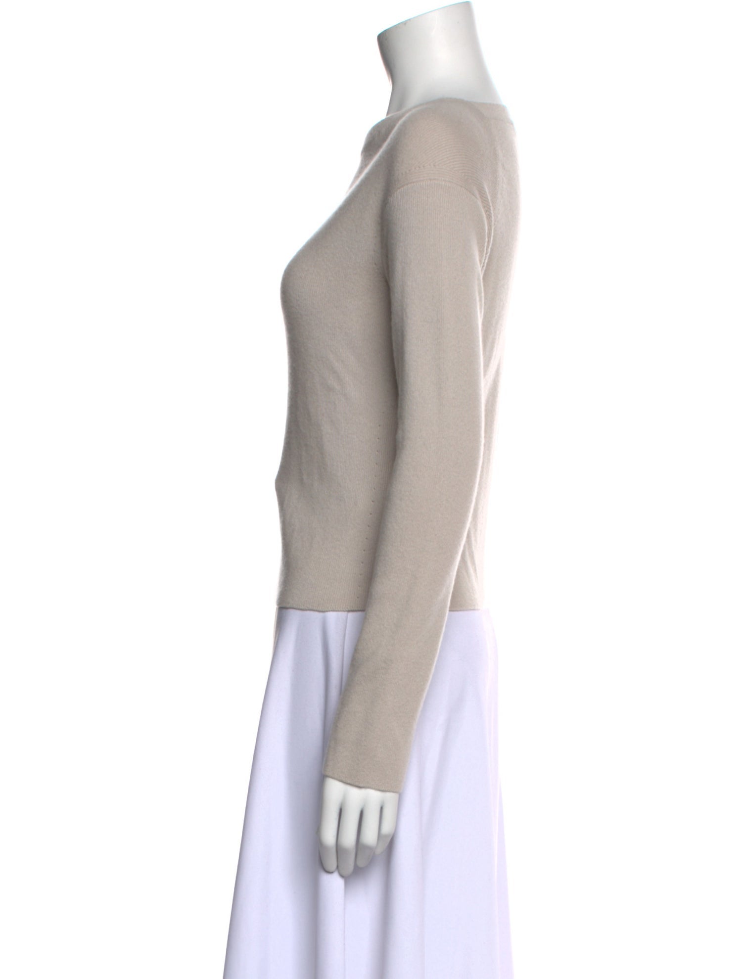 Loro Piana Baby Cashmere Bateau Neckline Sweater