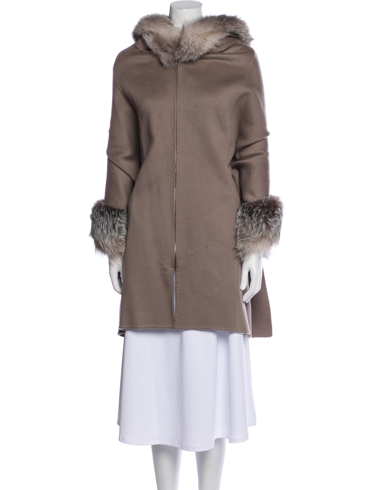 Loro Piana Baby Cashmere Fur Jacket