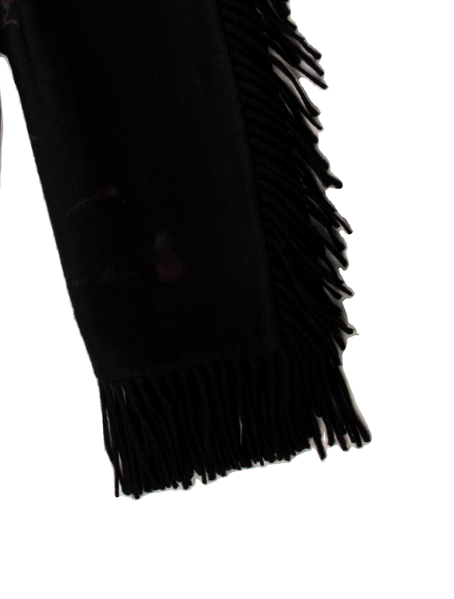 Loro Piana Cashmere Floral Print Shawl