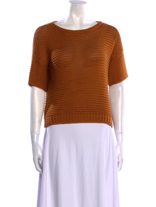 Loro Piana Silk Scoop Neck Sweater
