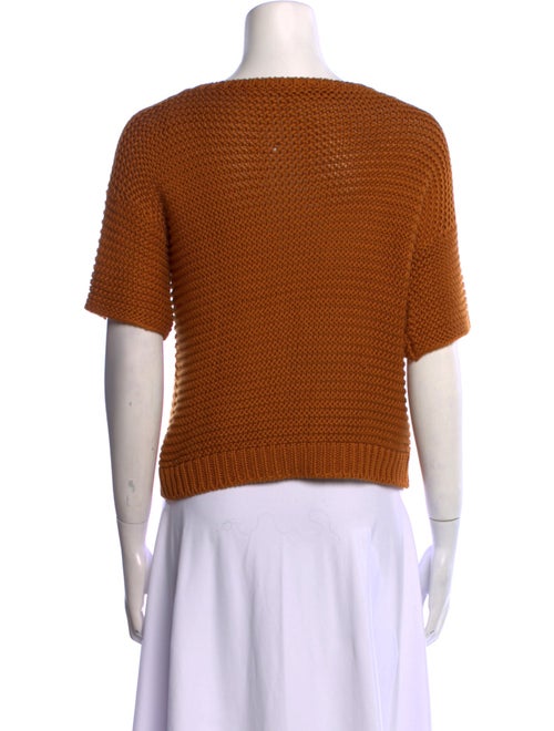 Loro Piana Silk Scoop Neck Sweater