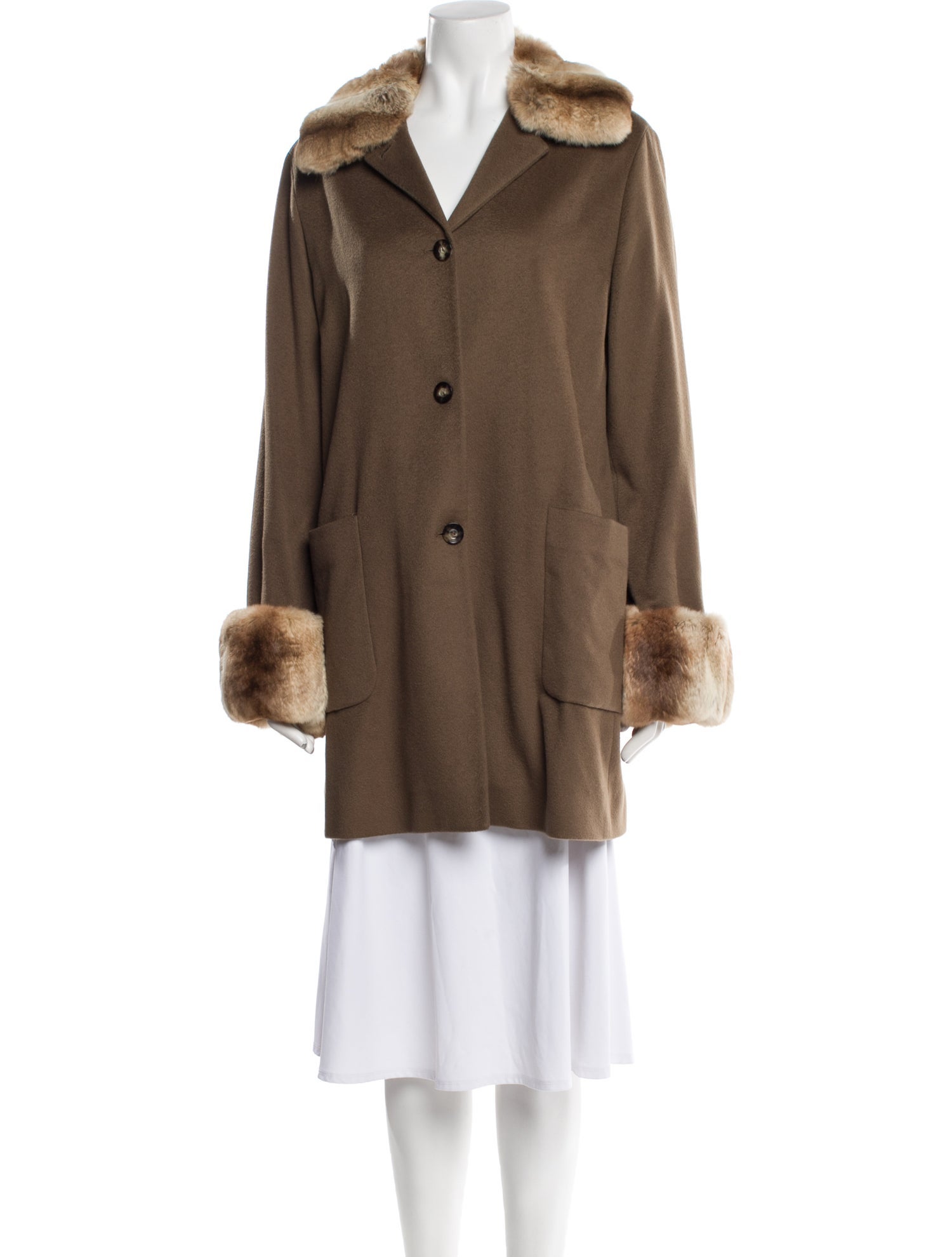 Loro Piana Cashmere Fur Coat