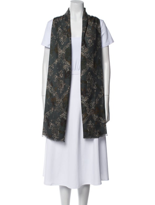 Loro Piana Cashmere Printed Scarf