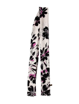 Loro Piana Floral Print Scarf